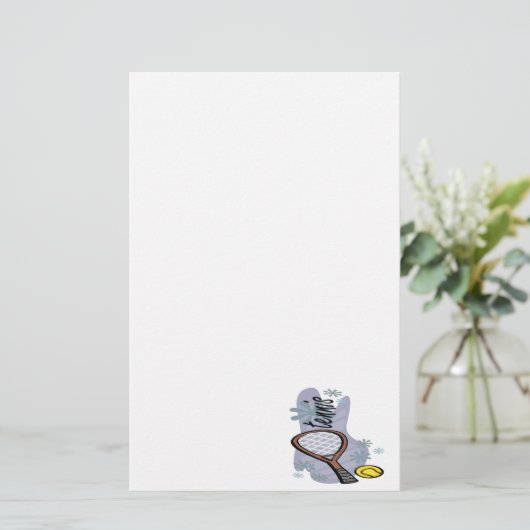 テニス 便箋 (スタンド正面)