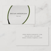 テニス-個人事業カード 名刺 (正面/裏面)