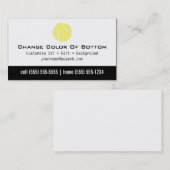 テニス-個人事業カード 名刺 (正面/裏面)