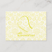 テニス – 名刺 (正面)