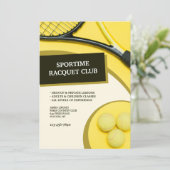 テニス 招待状 (スタンド正面)