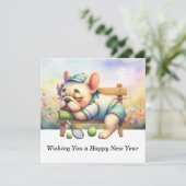 テニス 新年のご挨拶を申し上げます シーズンカード (スタンド正面)