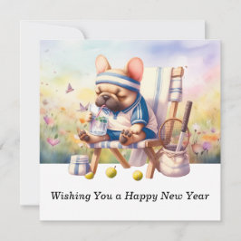 テニス 新年のご挨拶を申し上げます シーズンカード