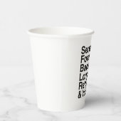 テニス 紙コップ (右)