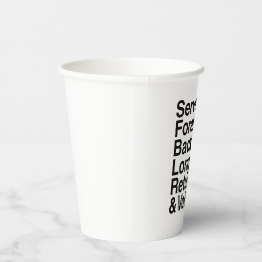 テニス 紙コップ (右)