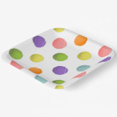 テニス 紙皿 (傾斜あり)