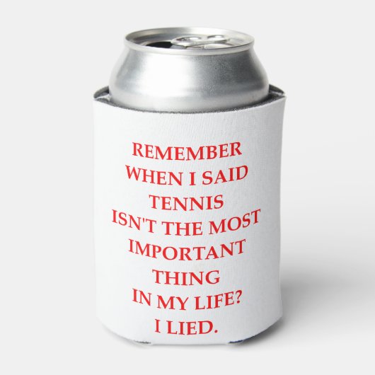 テニス 缶クーラー (缶正面)