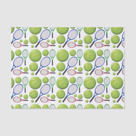 テニス 薄葉紙 (正面)