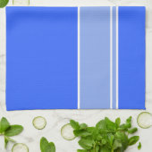 テニス；青 キッチンタオル (折り畳み)