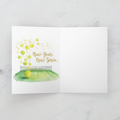 テニス 2026 新年祝賀 カード (内部)