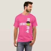 テニス 2034年卒業 卒業記念 高校卒業生 Tシャツ (正面フル)