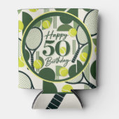 テニス 50歳の誕生日 缶クーラー (正面)