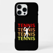 テニス iPhoneケース (裏面)