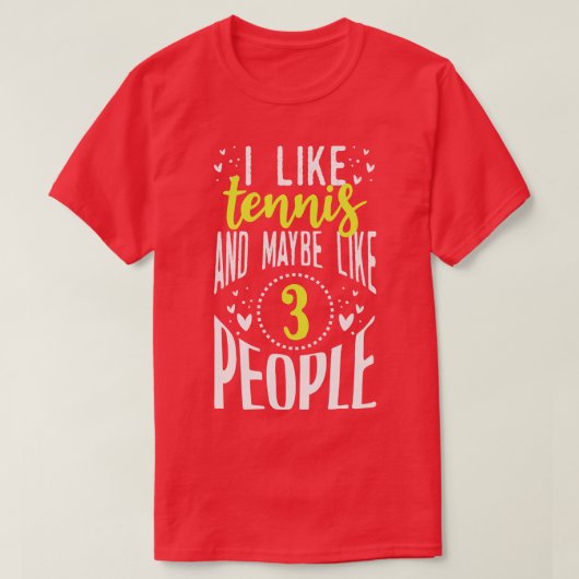 テニス Tシャツ (デザイン正面)