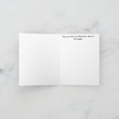 テニスDiva賛辞グリーティングカード カード (内部)