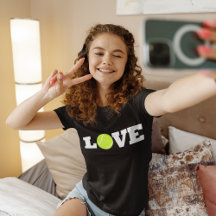 テニスLOVE女子Tシャツ