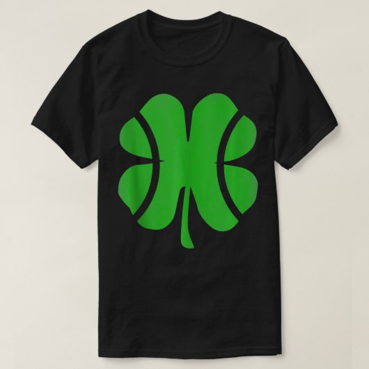 テニスSt patricks dayテニス選手ギフトシャム Tシャツ (デザイン正面)