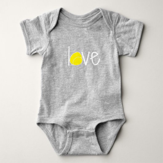 テニスTシャツ「ラブ」 Tシャツ (正面)