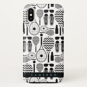 テニモダンス機器とアクセサリのパターンケース iPhone X ケース