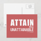 テニーソン引用文 ポストカード (正面/裏面)