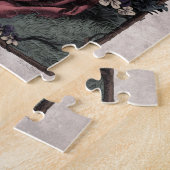 テニーソン「Lady of Shalott」アートビクトリアンパズル ジグソーパズル (側面)