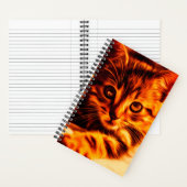 「テニーティガー」キティ スパイラル ノートブック (内側)