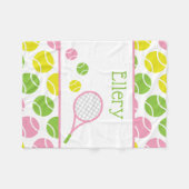 テニ名門私立校風のスパーソナライズされたフリースブランケット フリースブランケット (正面(横))