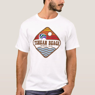 テネアンビーチレトロダイヤモンド光彩用 Tシャツ