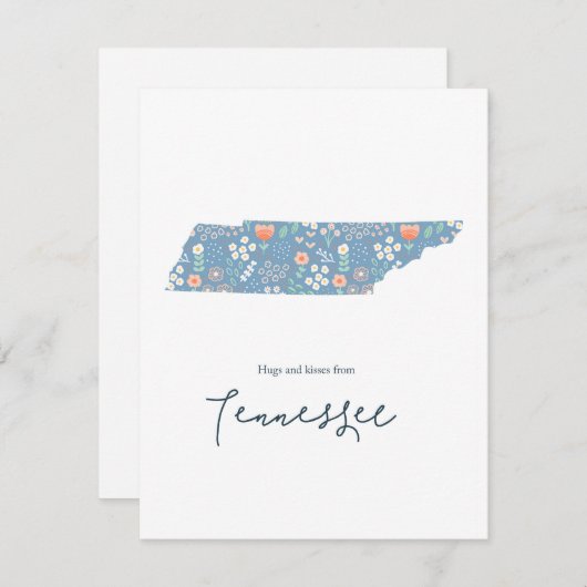 テネシーからのハグとキス シーズンカード (正面/裏面)