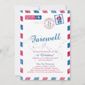 テネシーからドイツ航空便への移動 招待状 (正面)