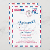 テネシーからドイツ航空便への移動 招待状 (正面/裏面)