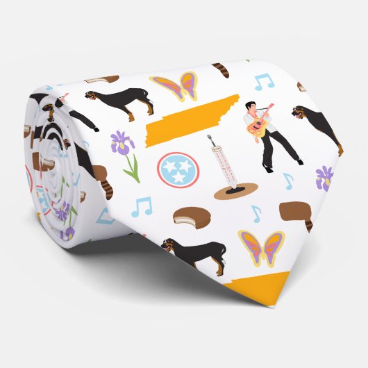 テネシーのアイコン ネクタイ (ロール)