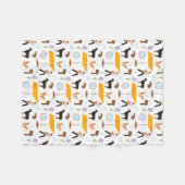 テネシーのアイコン フリースブランケット (正面(横))