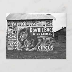 テネシーのサーカス, 1930年代 ポストカード