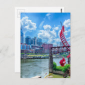 テネシーのナッシュビルシティー ポストカード (正面/裏面)