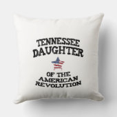 テネシーの娘のアメリカ革命 クッション (裏面)