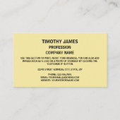 テネシーの封印テネシーの封印 名刺 (裏面)