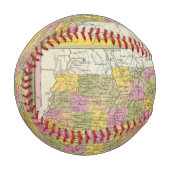 テネシーの新しい地図 野球ボール (正面左)