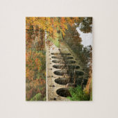 テネシーの秋の橋 ジグソーパズル (縦)