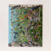 テネシーの裏庭の鳥 ジグソーパズル (縦)