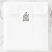 テネシーの鳥花 スクエアシール (バッグ)