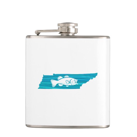 テネシーウェーブ魚釣り フラスク (正面)
