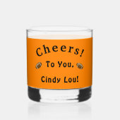 テネシーカスタムウイスキー酒パーティーグラス ウイスキーグラス (裏面)