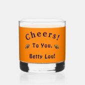 テネシーカスタムウイスキー酒パーティーグラス ウイスキーグラス (裏面)