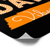 テネシーサッカーゲームデイビベス秋テールゲート ポスター (角)