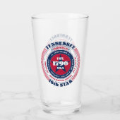 テネシーサーキュラータイポグラフィデザイン タンブラーグラス (裏面)