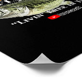 テネシーフィッシュインビブホグスラブ魚釣り ポスター (角)