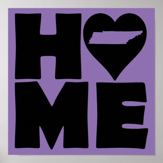 テネシーホームハート州ポスターサイン ポスター (正面)