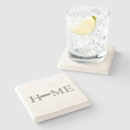 テネシーホーム州シェイプレターテネショーン ストーンコースター