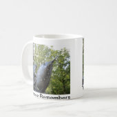 テネシーモニュメントシーロナショナル軍隊パーク コーヒーマグカップ (正面左)